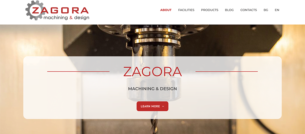 Zagora website - Cordego Agency